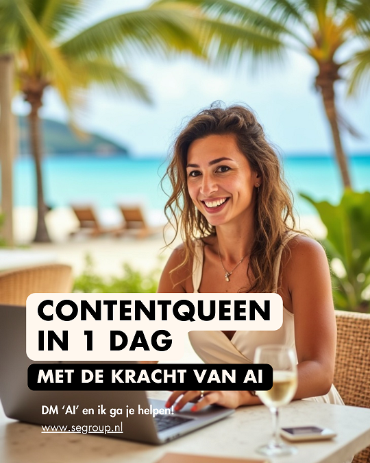 Contentqueen in 1 dag met de kracht van AI